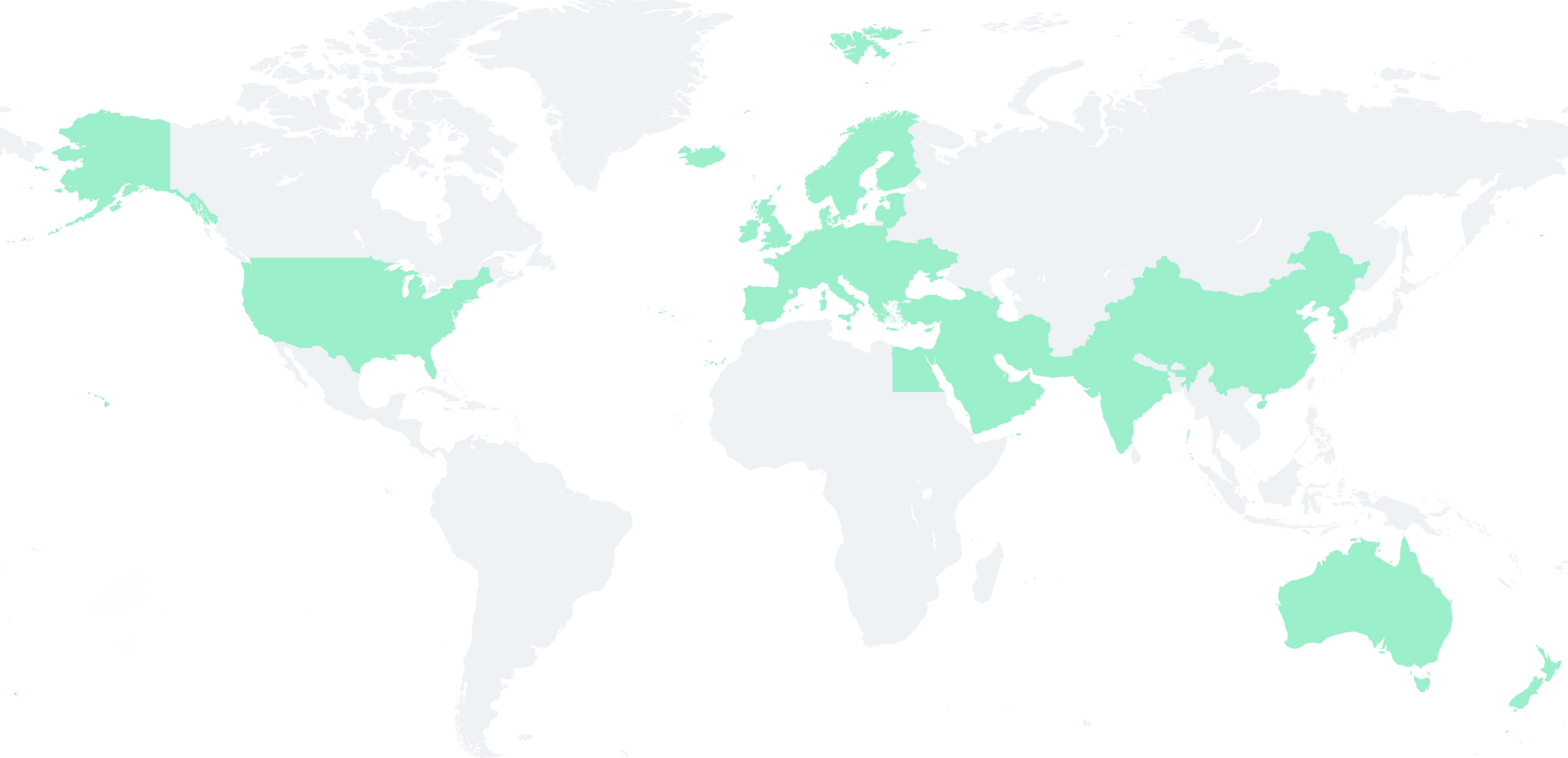 Global Presence Map